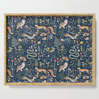 Enchanted Magical Midnight Forest Animals Serving Tray Gallery Image 1