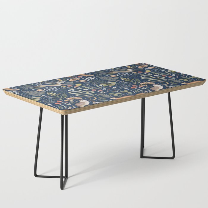 Enchanted Magical Midnight Forest Animals Coffee Table Gallery Image 1
