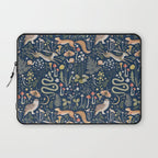Enchanted Magical Midnight Forest Animals Laptop Sleeve Gallery Image 1