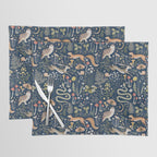 Enchanted Magical Midnight Forest Animals Placemat Gallery Image 1
