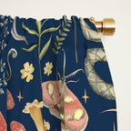 Enchanted Magical Midnight Forest Animals Window Curtain Gallery Image 2