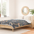 Enchanted Magical Midnight Forest Animals Duvet Cover Gallery Image 2