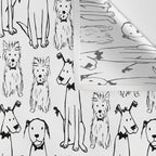 Three dogs Wall Tapestry Gallery Image 3