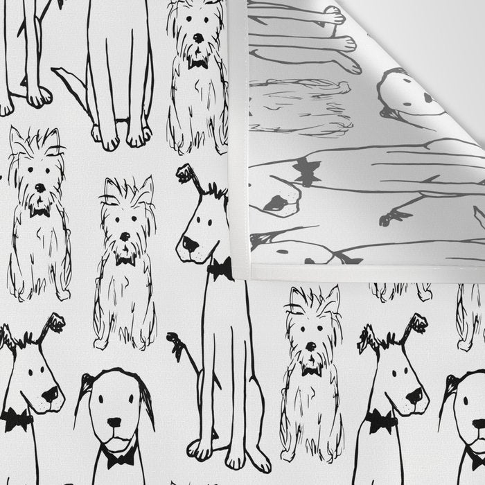 Three dogs Wall Tapestry Gallery Image 3