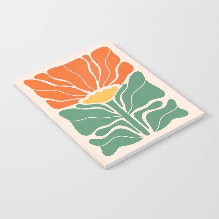 Modern Boho Art Nouveau Floral 1.1 Notebook Gallery Image 2