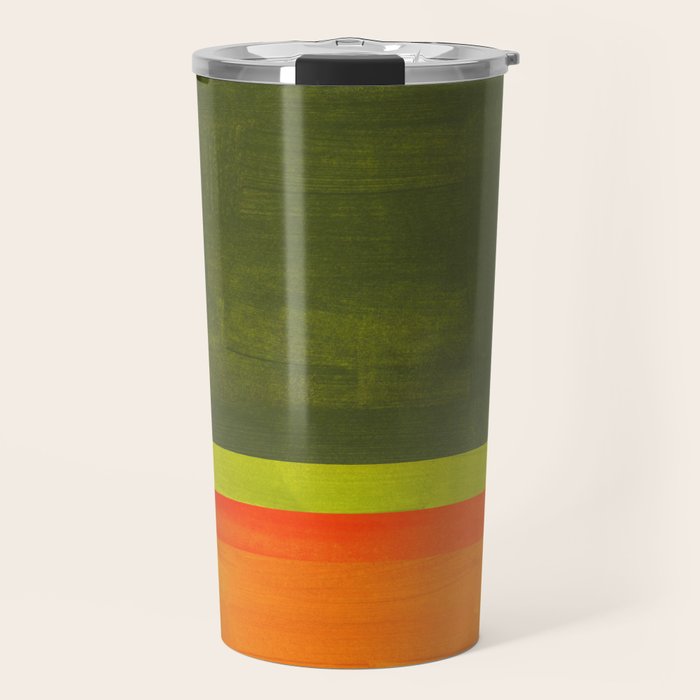 Ultramarine Blue Bloom Travel Mug Gallery Image 1