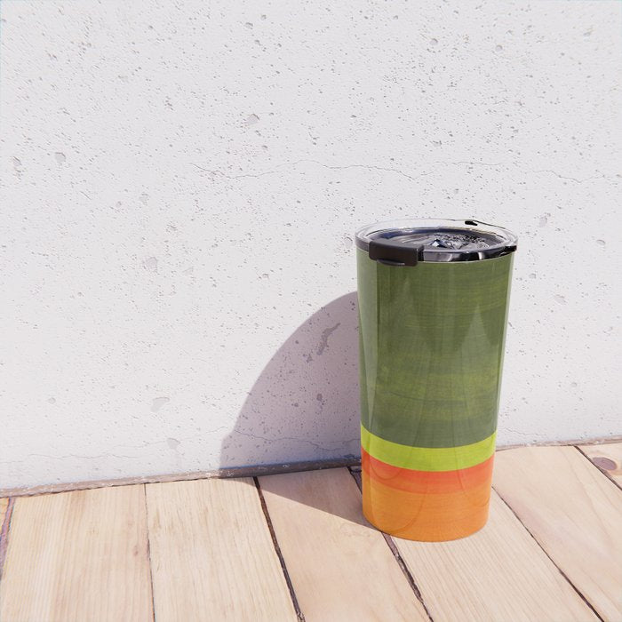 Ultramarine Blue Bloom Travel Mug Gallery Image 4