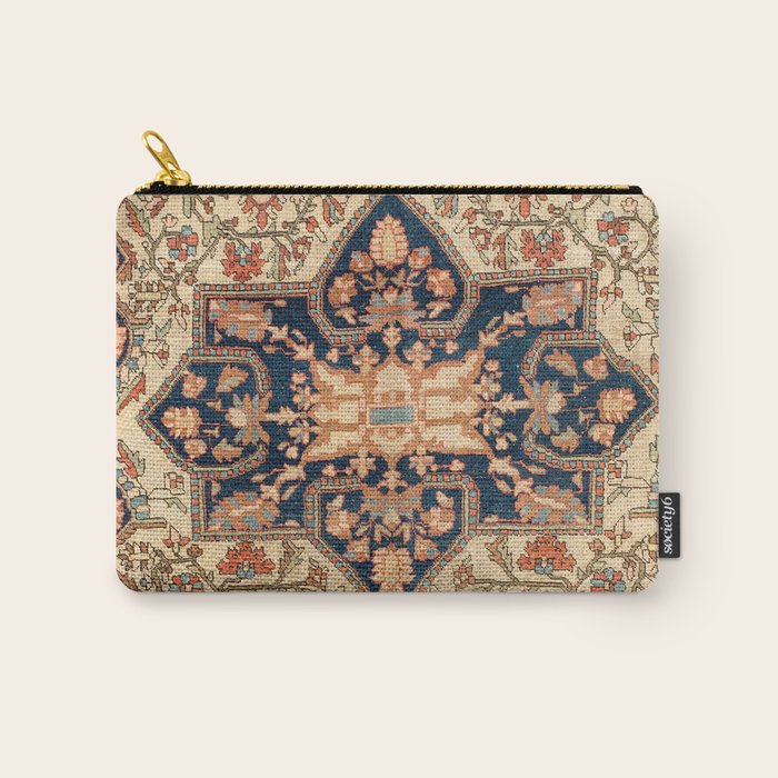 Ferahan  Antique West Persian Rug Print Carry All Pouch Gallery Image 1