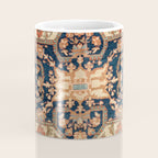 Ferahan  Antique West Persian Rug Print Coffee Mug Gallery Image 4
