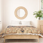 Ferahan  Antique West Persian Rug Print Duvet Cover Gallery Image 3