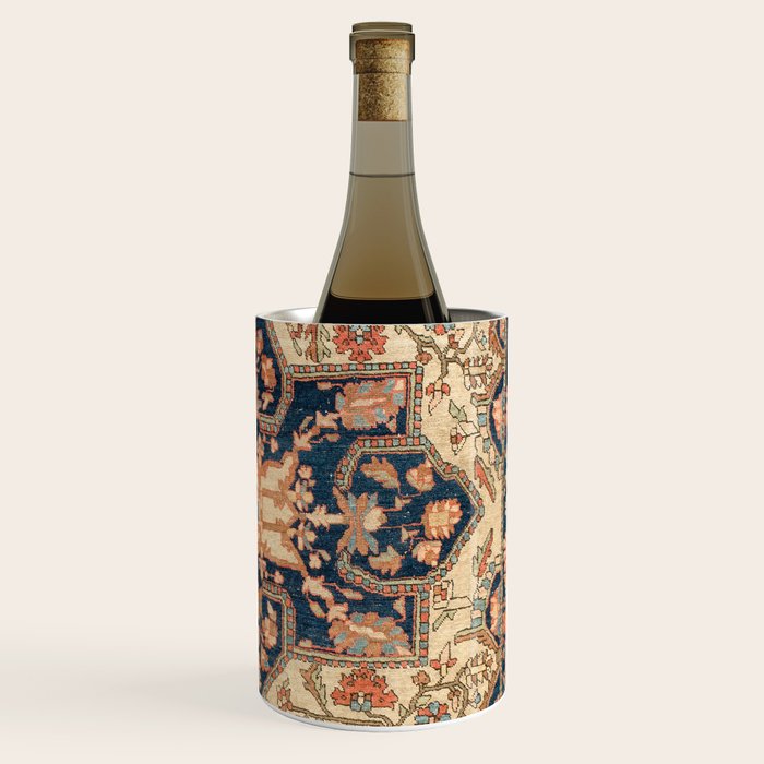 Ferahan  Antique West Persian Rug Print Wine Chiller Gallery Image 3