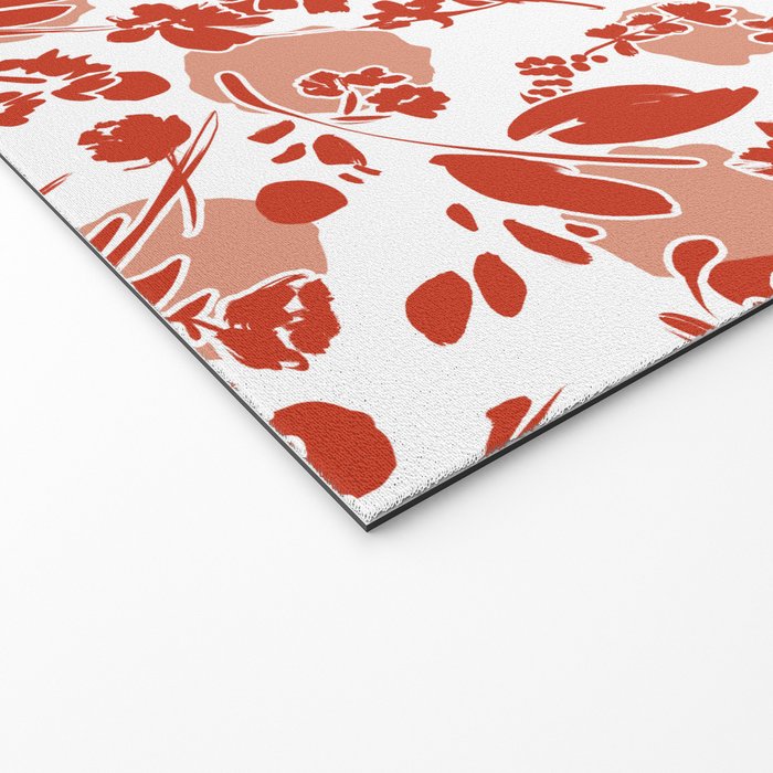 Wild flowering reddish meadow Welcome Mat Gallery Image 2