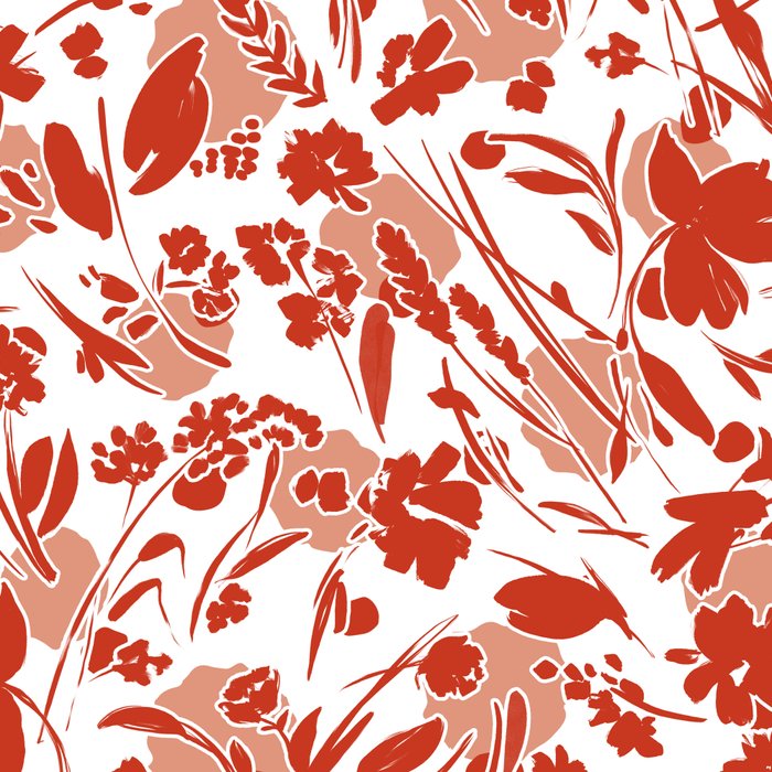 Wild flowering reddish meadow Coffee Mug Gallery Image 2