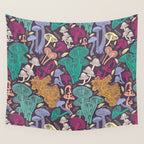 Delicious Autumn botanical poison Wall Tapestry Gallery Image 4