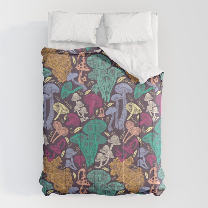 Delicious Autumn botanical poison Comforter Gallery Image 6