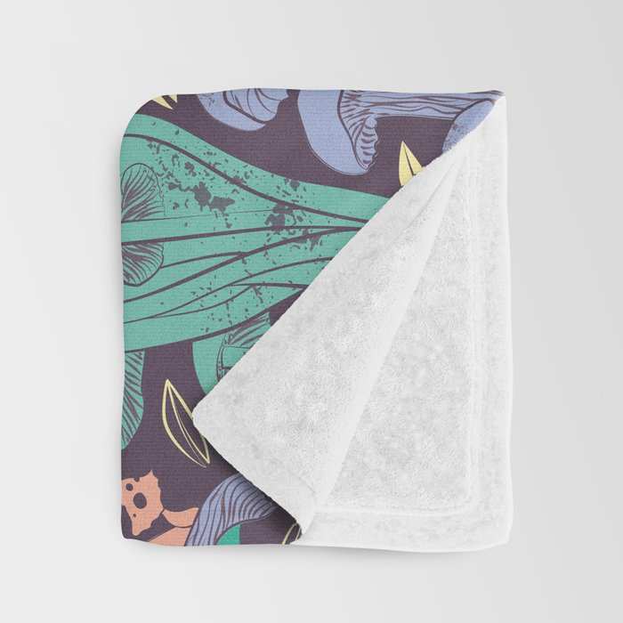 Delicious Autumn botanical poison Throw Blanket Gallery Image 3