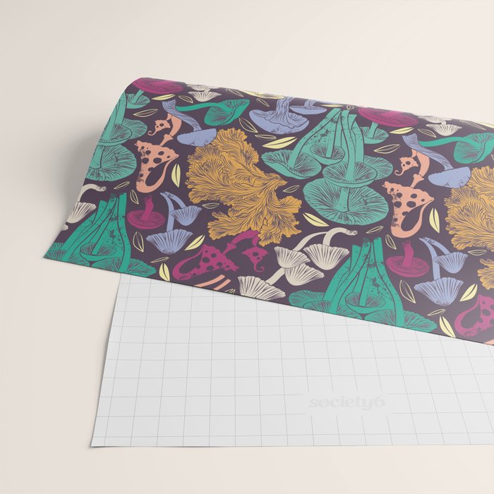 Delicious Autumn botanical poison Wrapping Paper Gallery Image 2