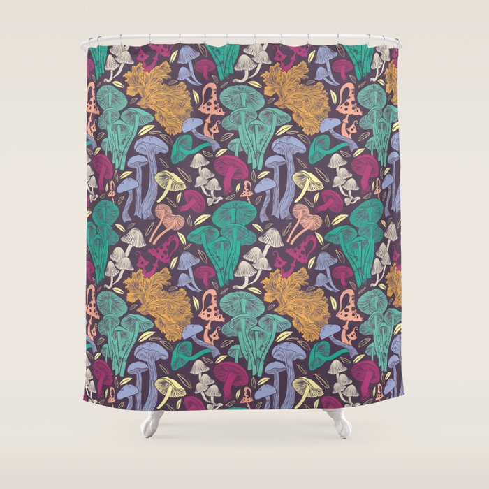 Delicious Autumn botanical poison Shower Curtain Gallery Image 1