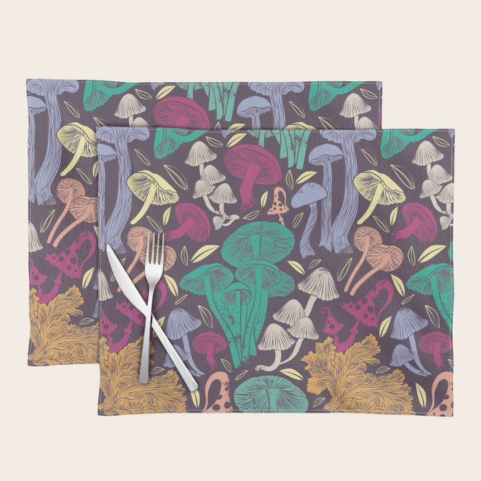Delicious Autumn botanical poison Placemat Gallery Image 1
