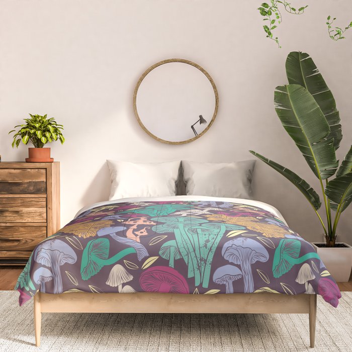Delicious Autumn botanical poison Comforter Gallery Image 3