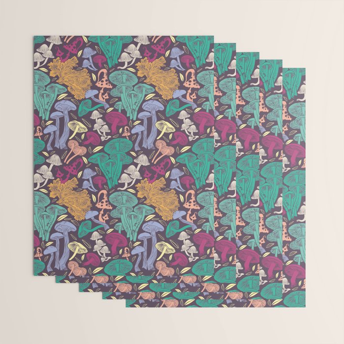 Delicious Autumn botanical poison Wrapping Paper Gallery Image 3