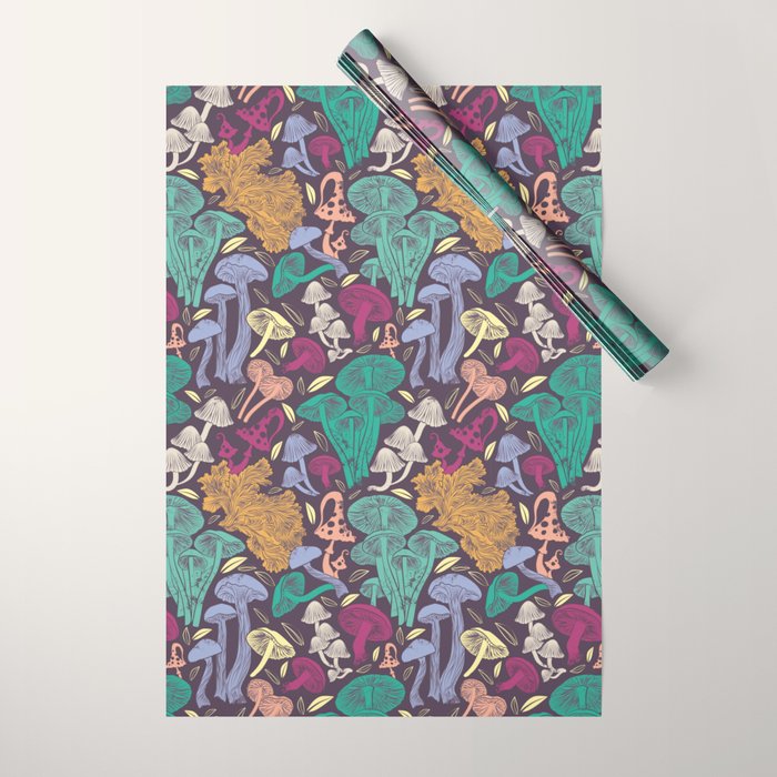 Delicious Autumn botanical poison Wrapping Paper Gallery Image 1