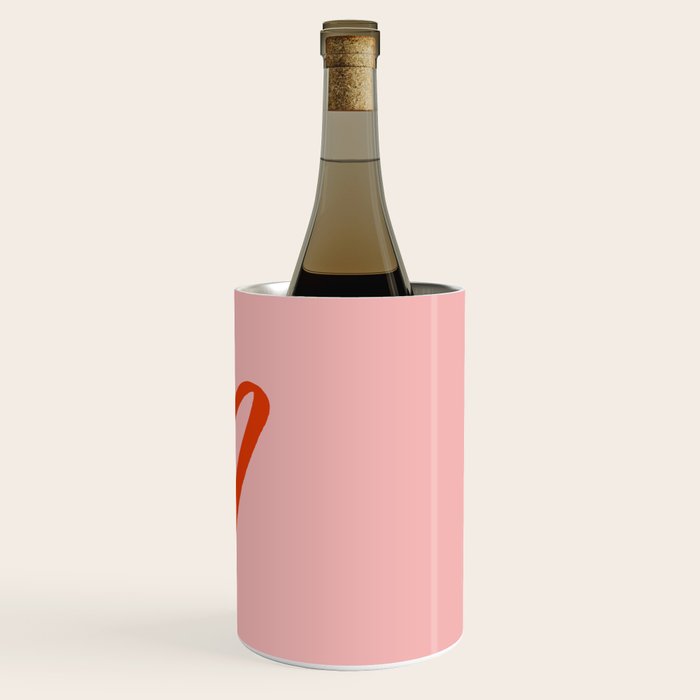 Heart Doodle Big 1 Wine Chiller Gallery Image 3