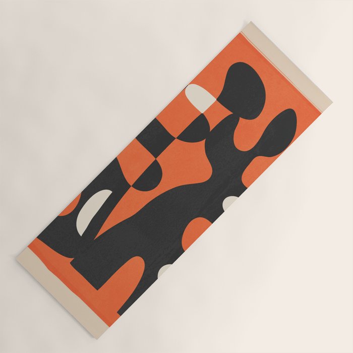 Modern Abstract Art Motion 2 Yoga Mat Gallery Image 1