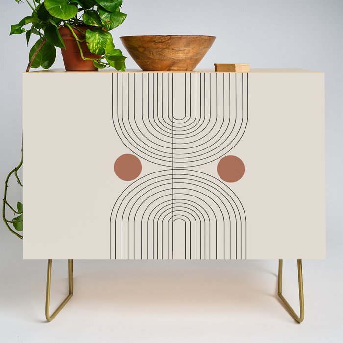 Modern Minimalistic Art Credenza Gallery Image 1