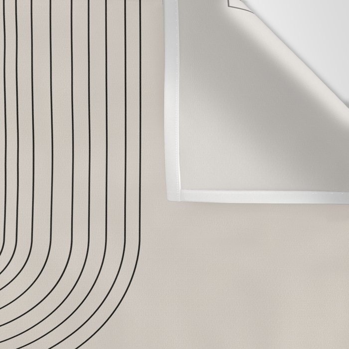 Modern Minimalistic Art Wall Tapestry Gallery Image 3