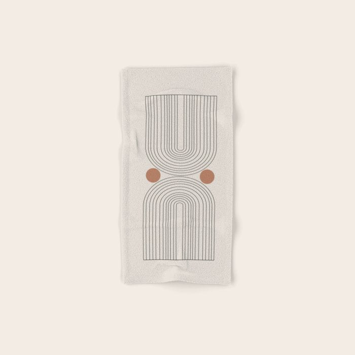 Modern Minimalistic Art Bath Towel Gallery Image 1