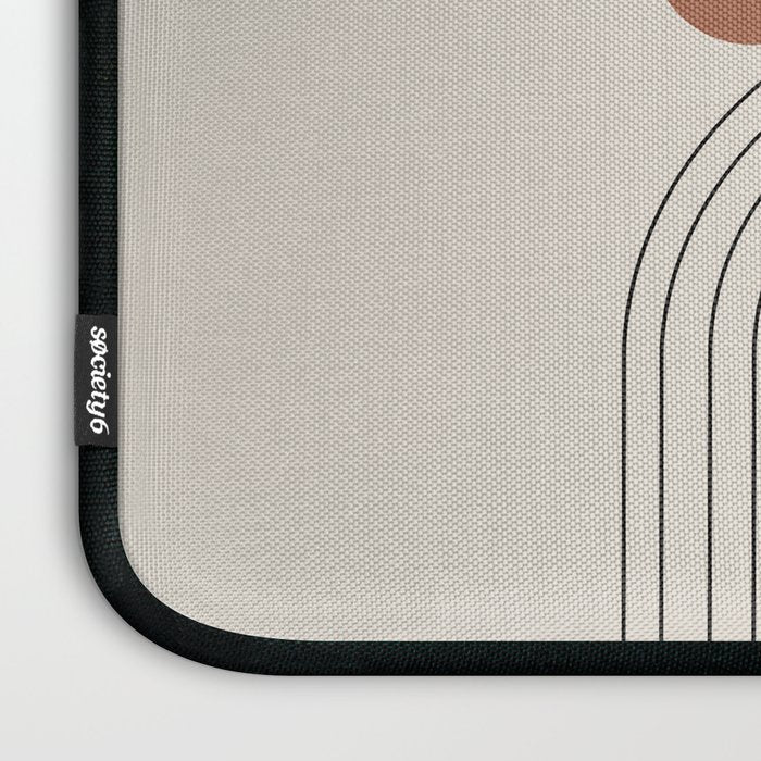Modern Minimalistic Art Laptop Sleeve Gallery Image 3
