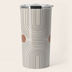 Modern Minimalistic Art Travel Mug Gallery Image 1