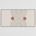 Modern Minimalistic Art Desk Mat Gallery Image 3