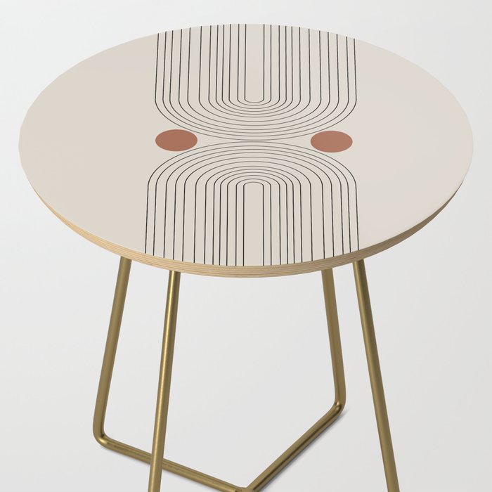 Modern Minimalistic Art Side Table Gallery Image 2