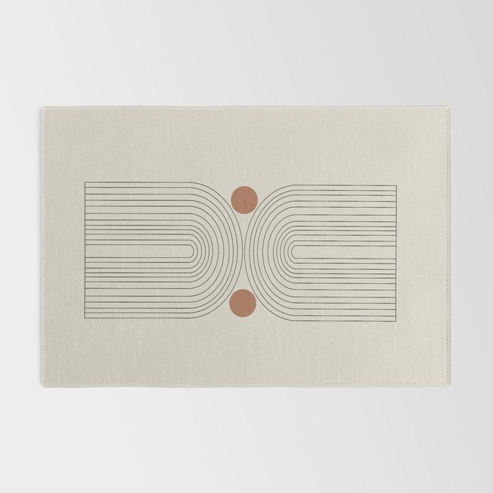 Modern Minimalistic Art Rug Gallery Image 2