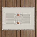 Modern Minimalistic Art Outdoor Rug Gallery Image 1