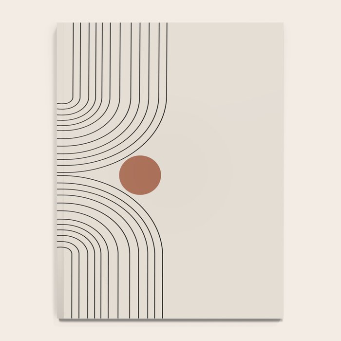 Modern Minimalistic Art Notebook Gallery Image 4