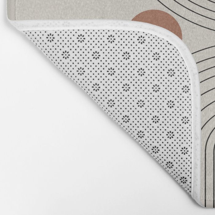 Modern Minimalistic Art Bath Mat Gallery Image 2