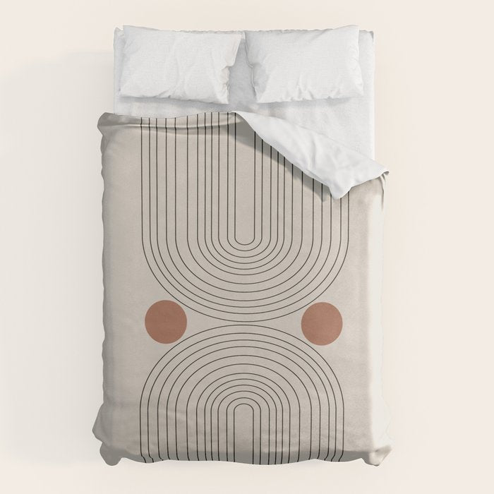 Modern Minimalistic Art Duvet Cover Gallery Image 6