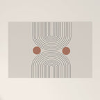 Modern Minimalistic Art Welcome Mat Gallery Image 1