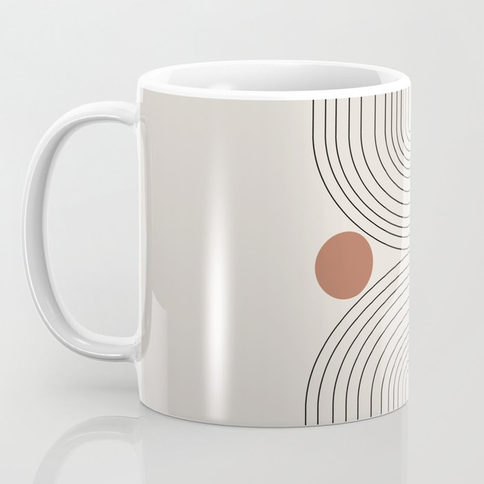 Modern Minimalistic Art Coffee Mug Gallery Image 3