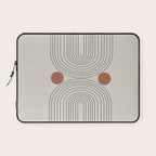 Modern Minimalistic Art Laptop Sleeve Gallery Image 1