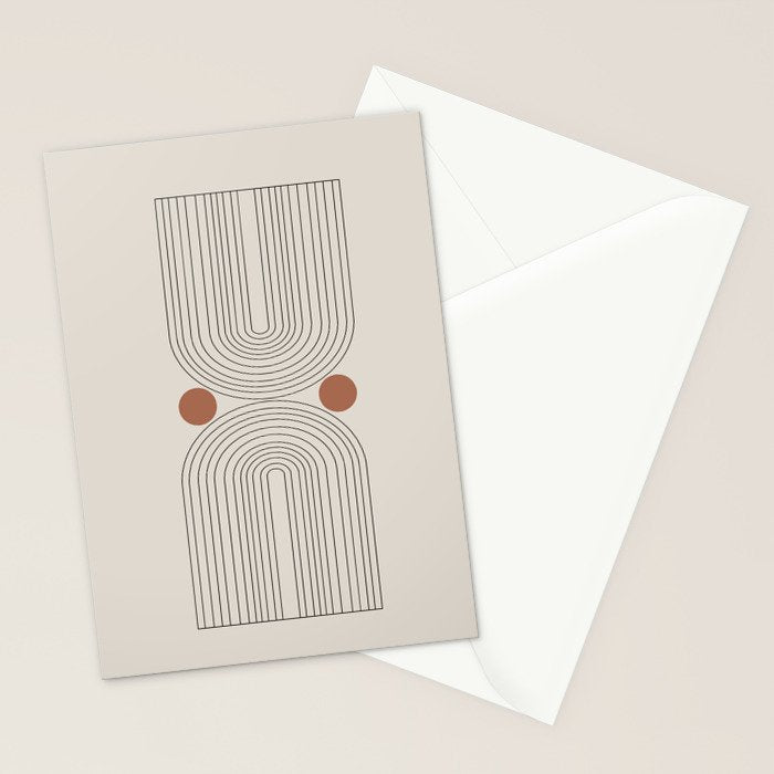 Modern Minimalistic Art Stationery Card Gallery Image 2