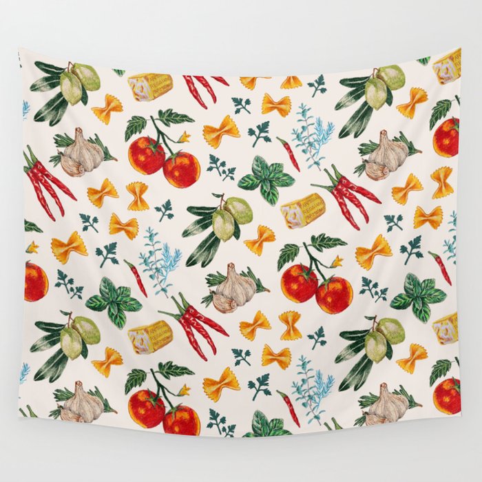 La Festa Pattern Wall Tapestry Gallery Image 1