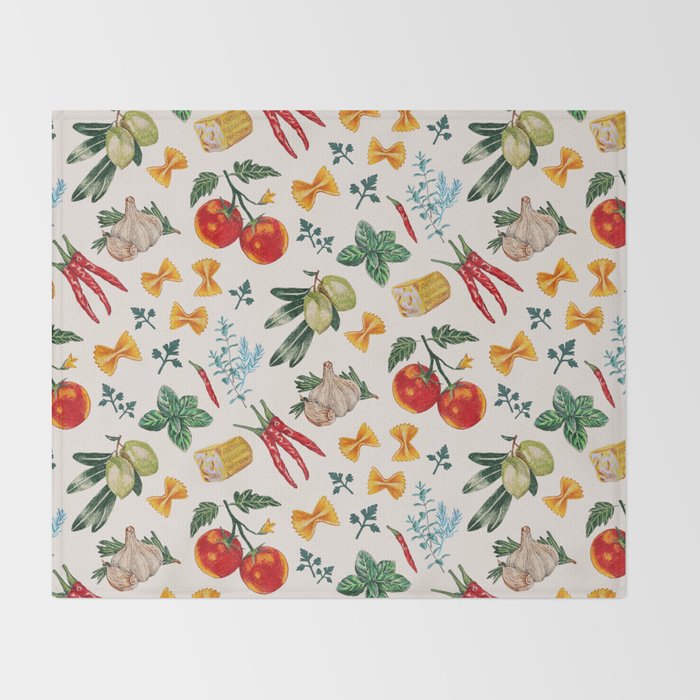 La Festa Pattern Throw Blanket Gallery Image 2