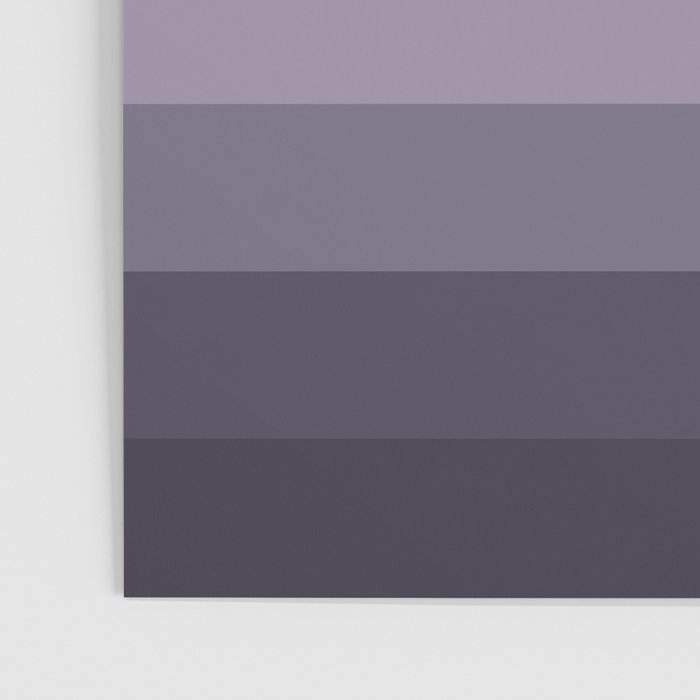 Minimal Retro Sunset Sunrise - Purple Mauve Dusk Poster Gallery Image 3