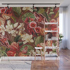 Moths and Butterflies IV Wall Mural Gallery Image 1