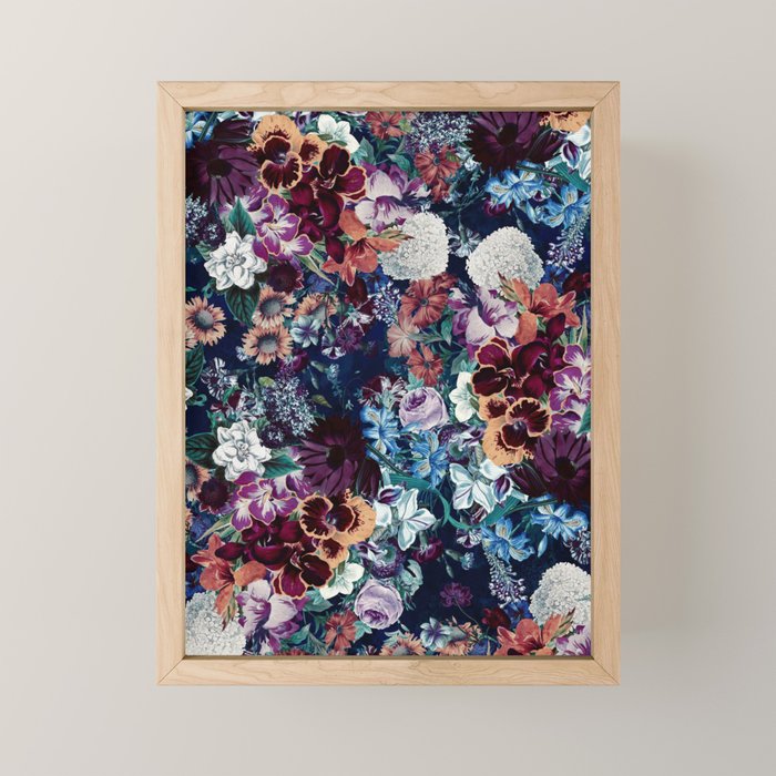 EXOTIC GARDEN - NIGHT XVI Mini Art Print Gallery Image 1