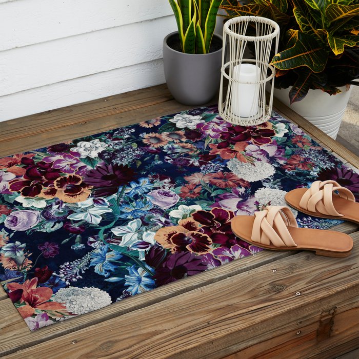EXOTIC GARDEN - NIGHT XVI Outdoor Rug Gallery Image 2